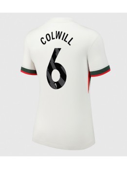 Ženski Nogometna dresi replika Chelsea Levi Colwill #6 Gostujoči 2025-26 Kratek rokav